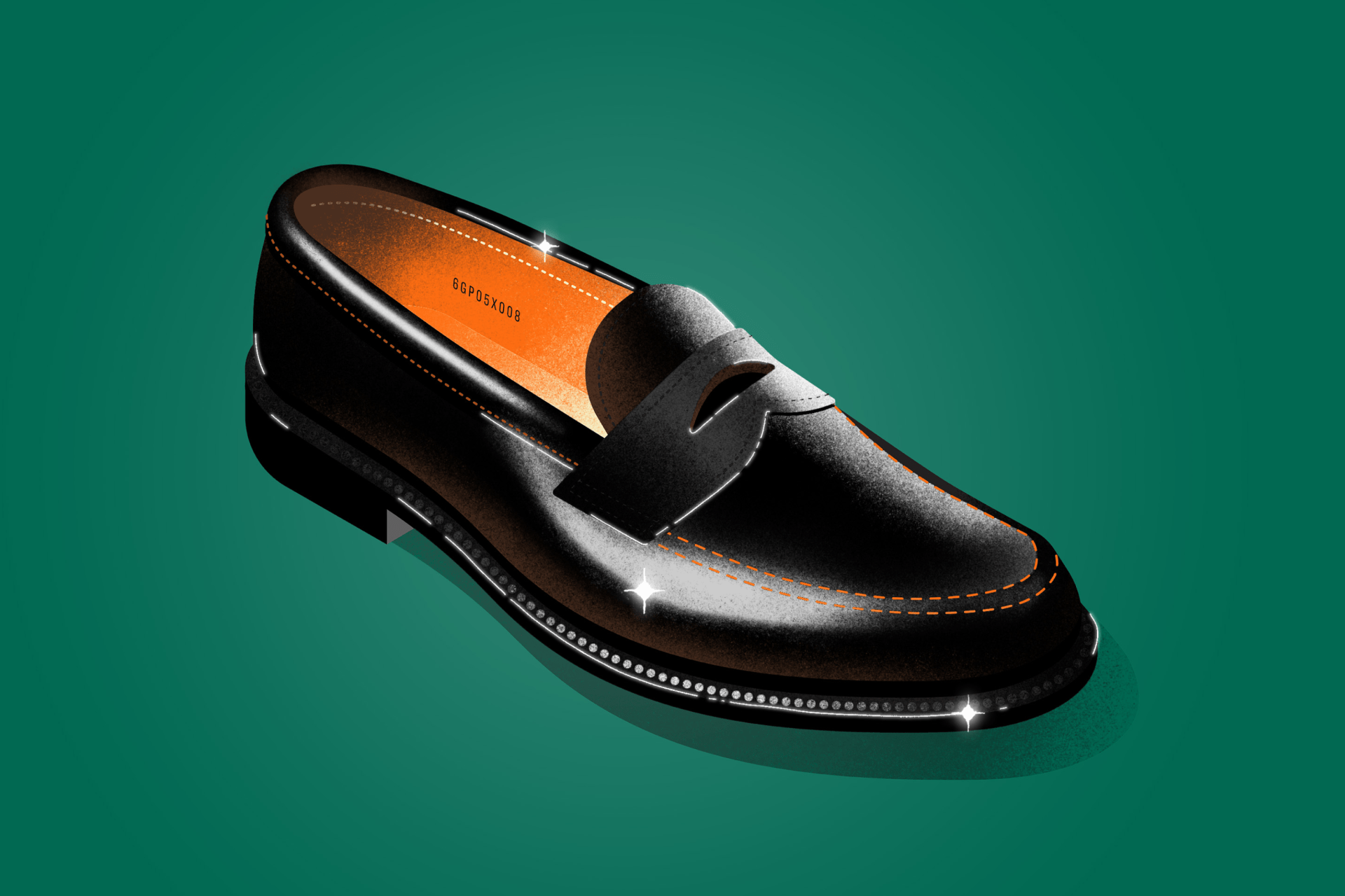 shell cordovan shoe