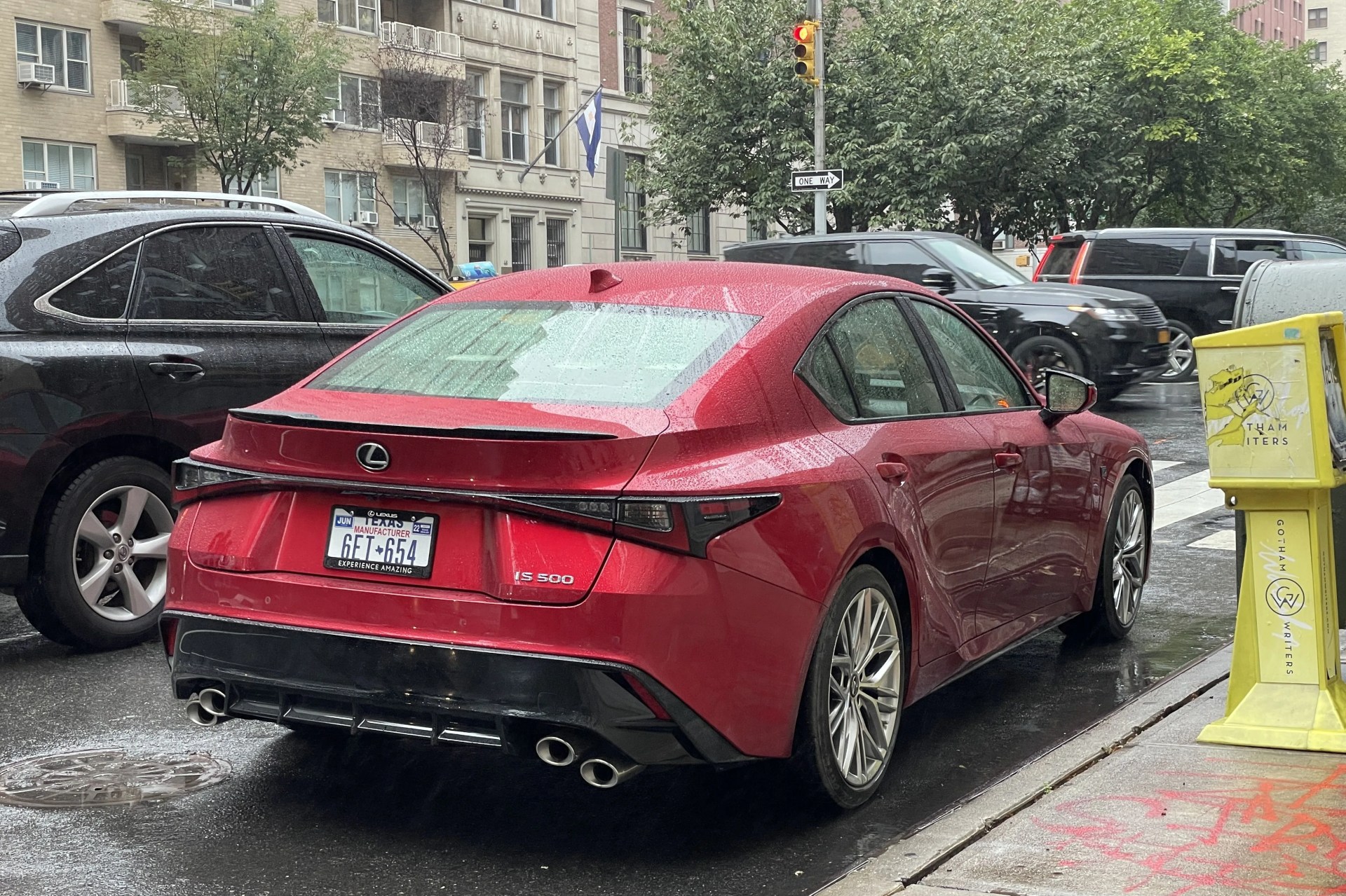 lexus is 500 f sport performance red 2022