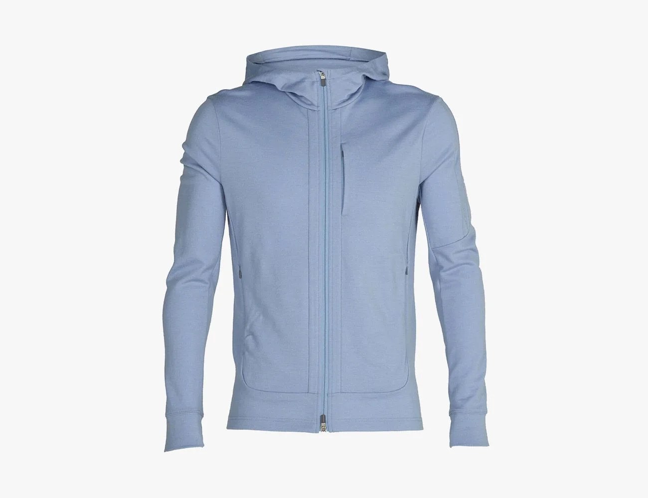 merino quantum iii long sleeve zip hoodie