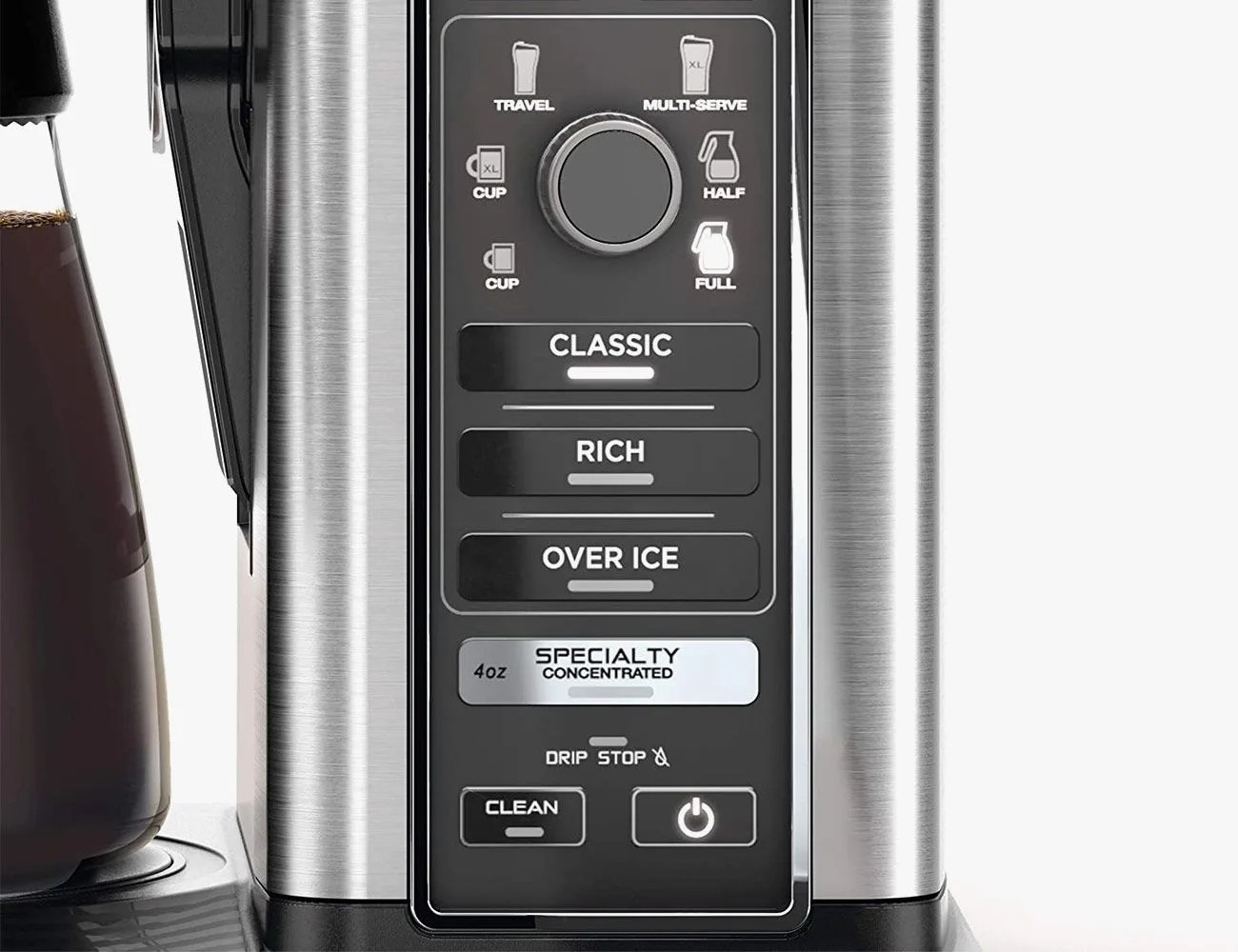 ninja specialty coffee maker detail