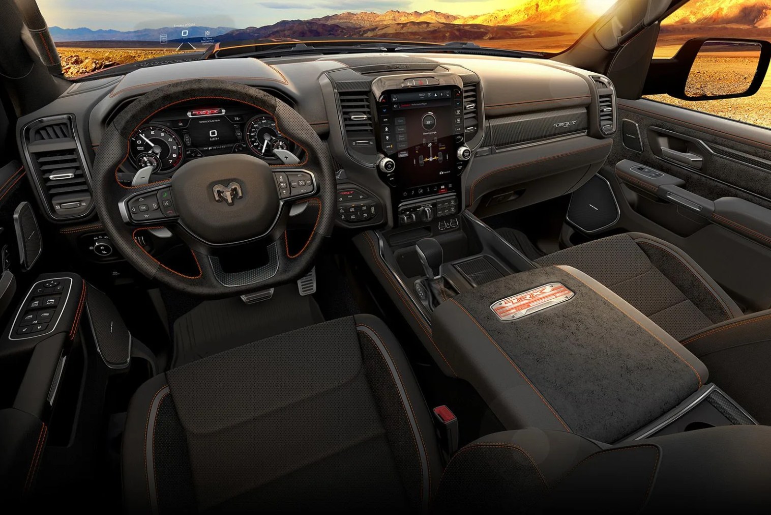 2022 ram 1500 trx ingition edition interior
