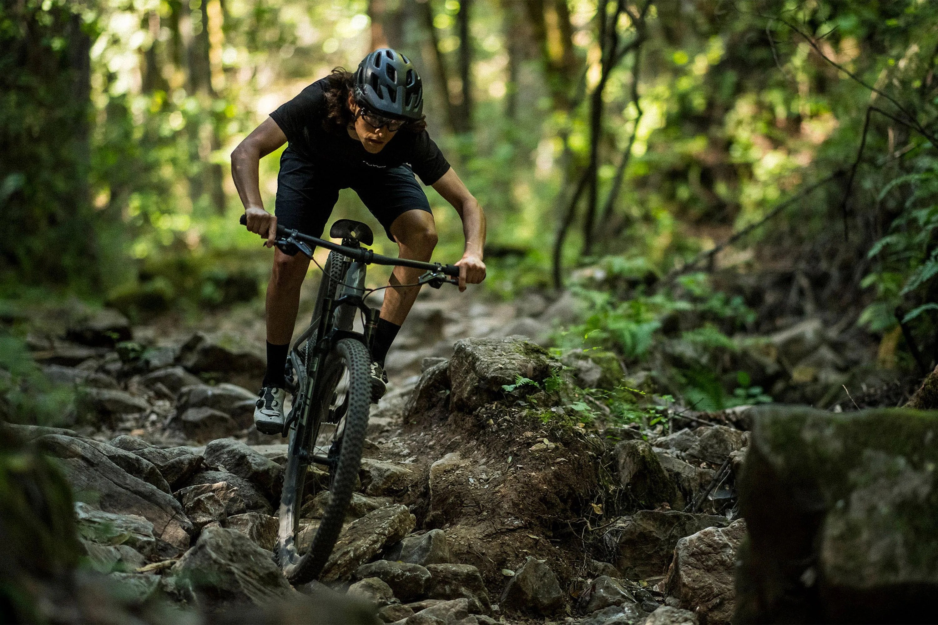 man riding specialized s works epic evo bike