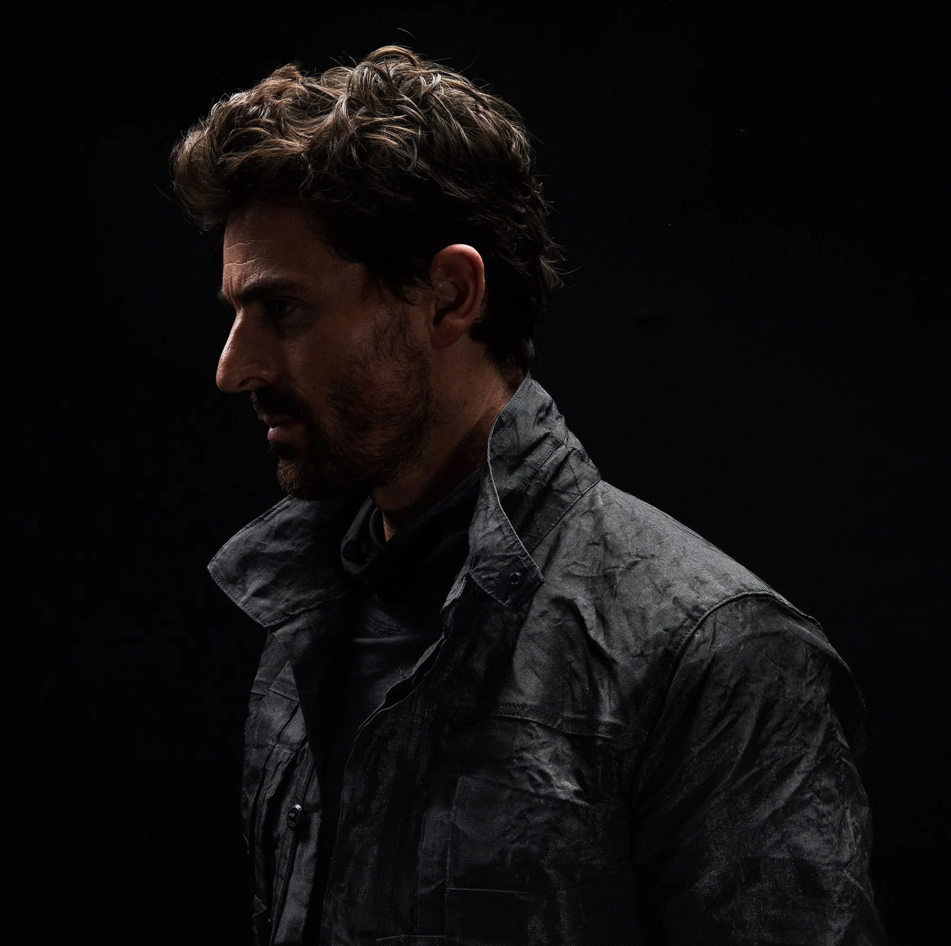 man wearing vollebak jacket