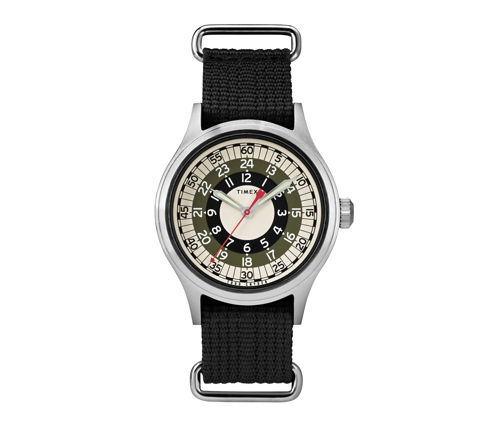 timex x todd snyder mod inspired 40mm watch