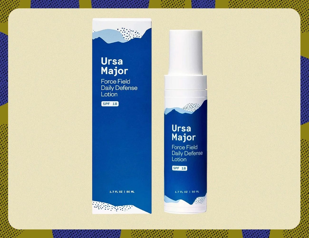 ursa major natural moisturizer with spf 18 daily defense lotion vegan cruelty free sunscreen for men and women 17 ounces