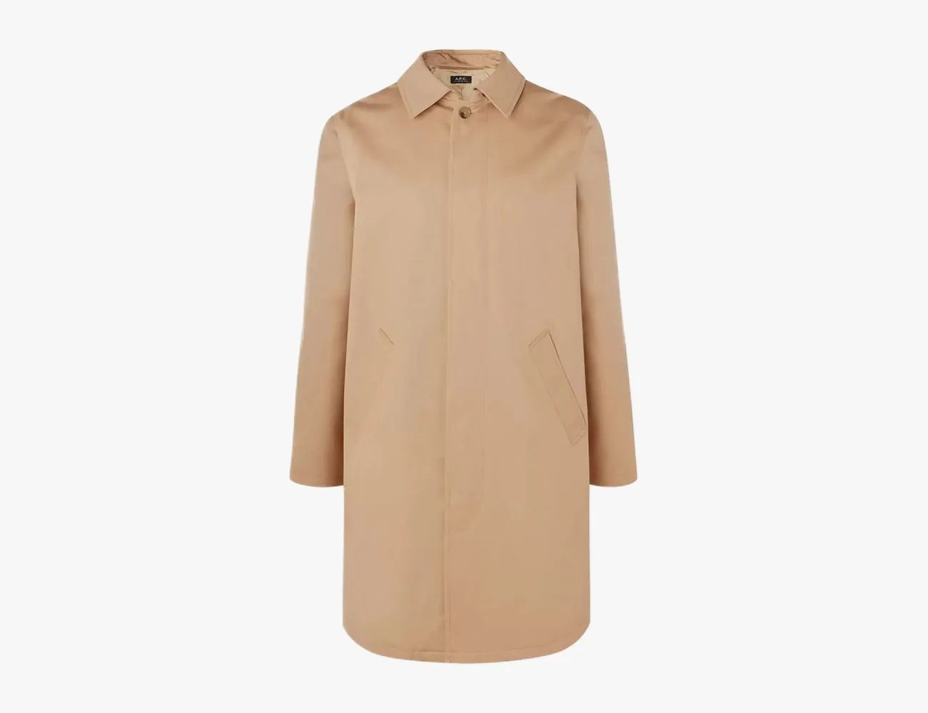 Cotton Twill Trench Coat
