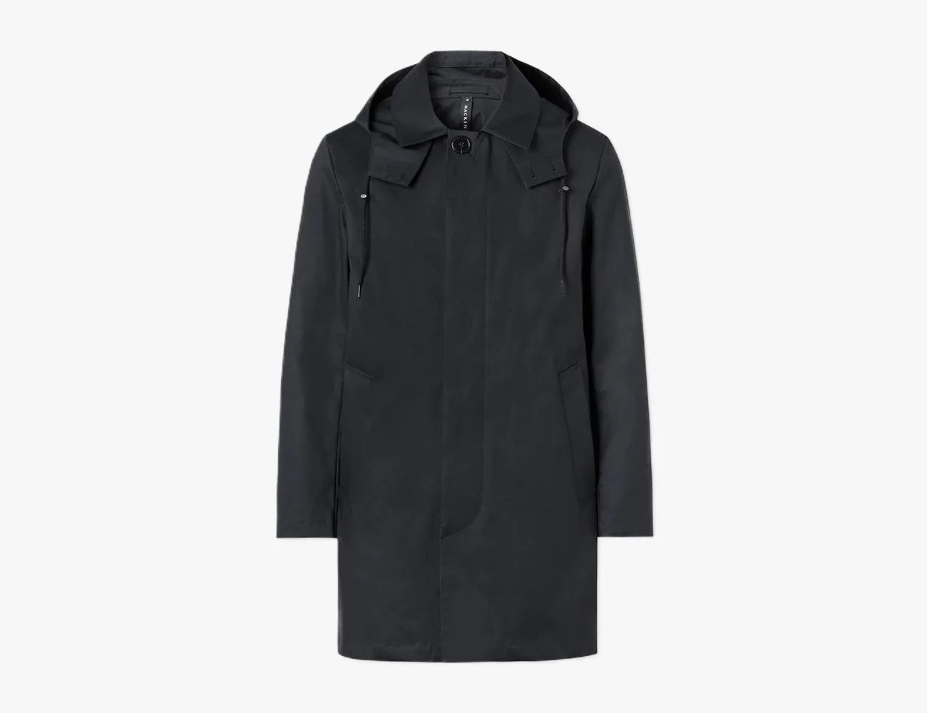 Hooded Trench Coat