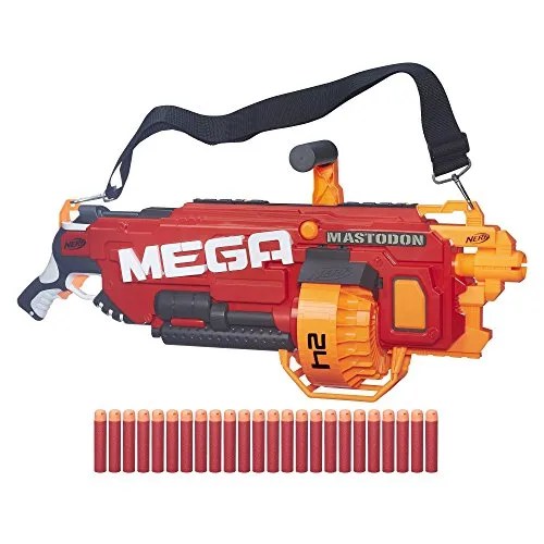 nerf nstrike mega mega mastodon motorized blaster