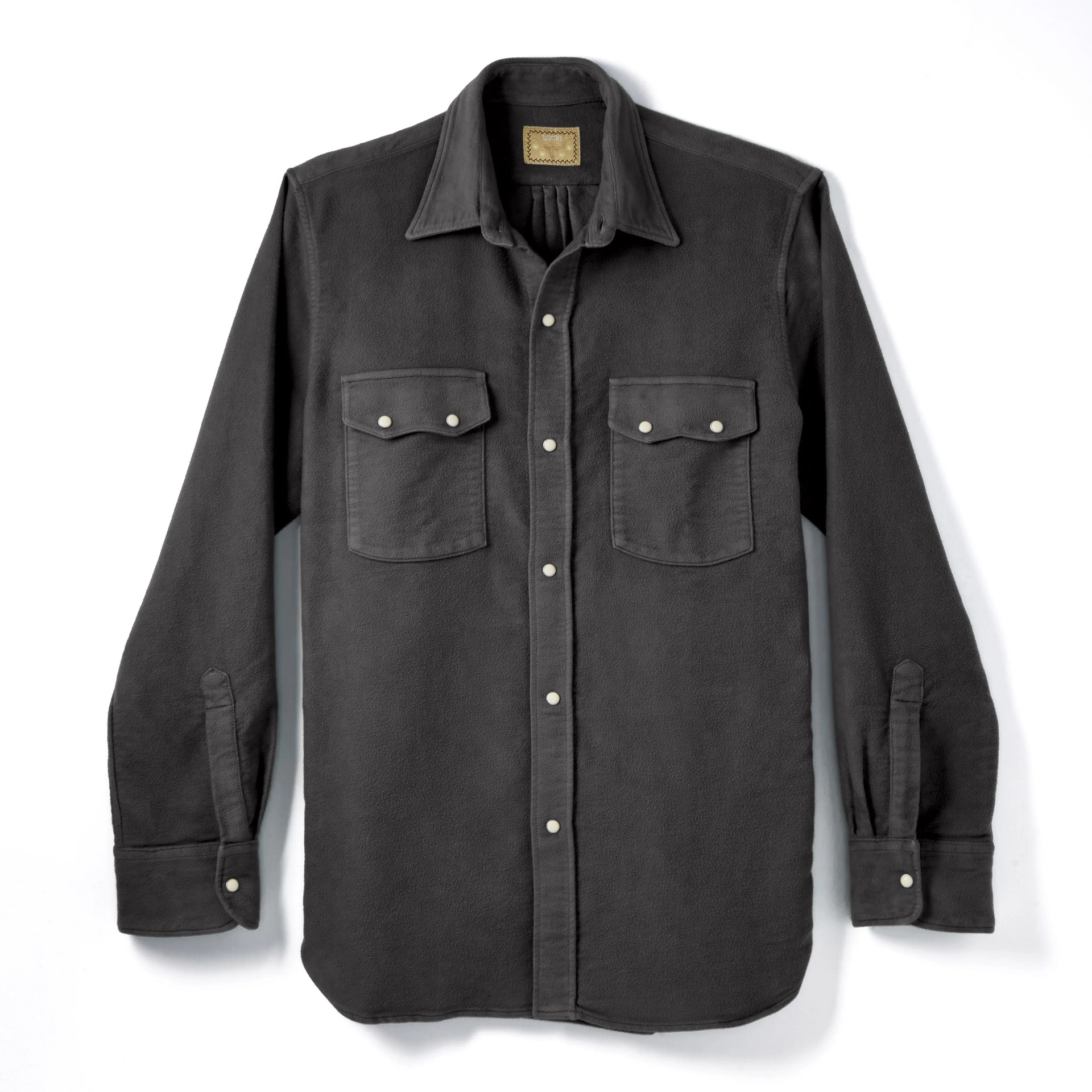 Moleskin Pearl Snap Shirt