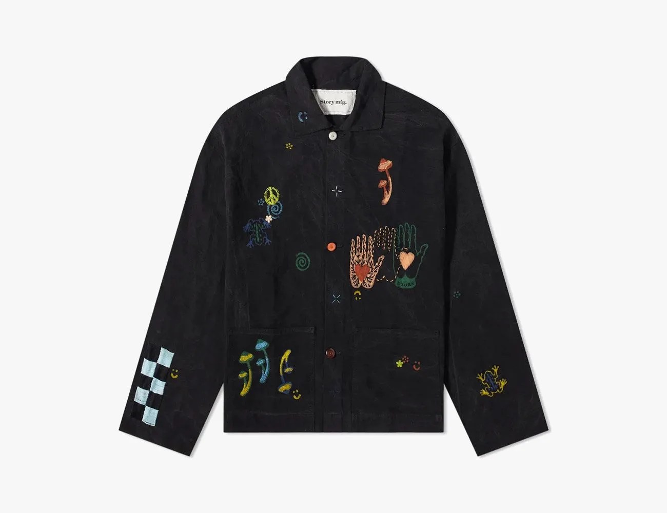 Story mfg Nice Trip Short On Time JacketIron