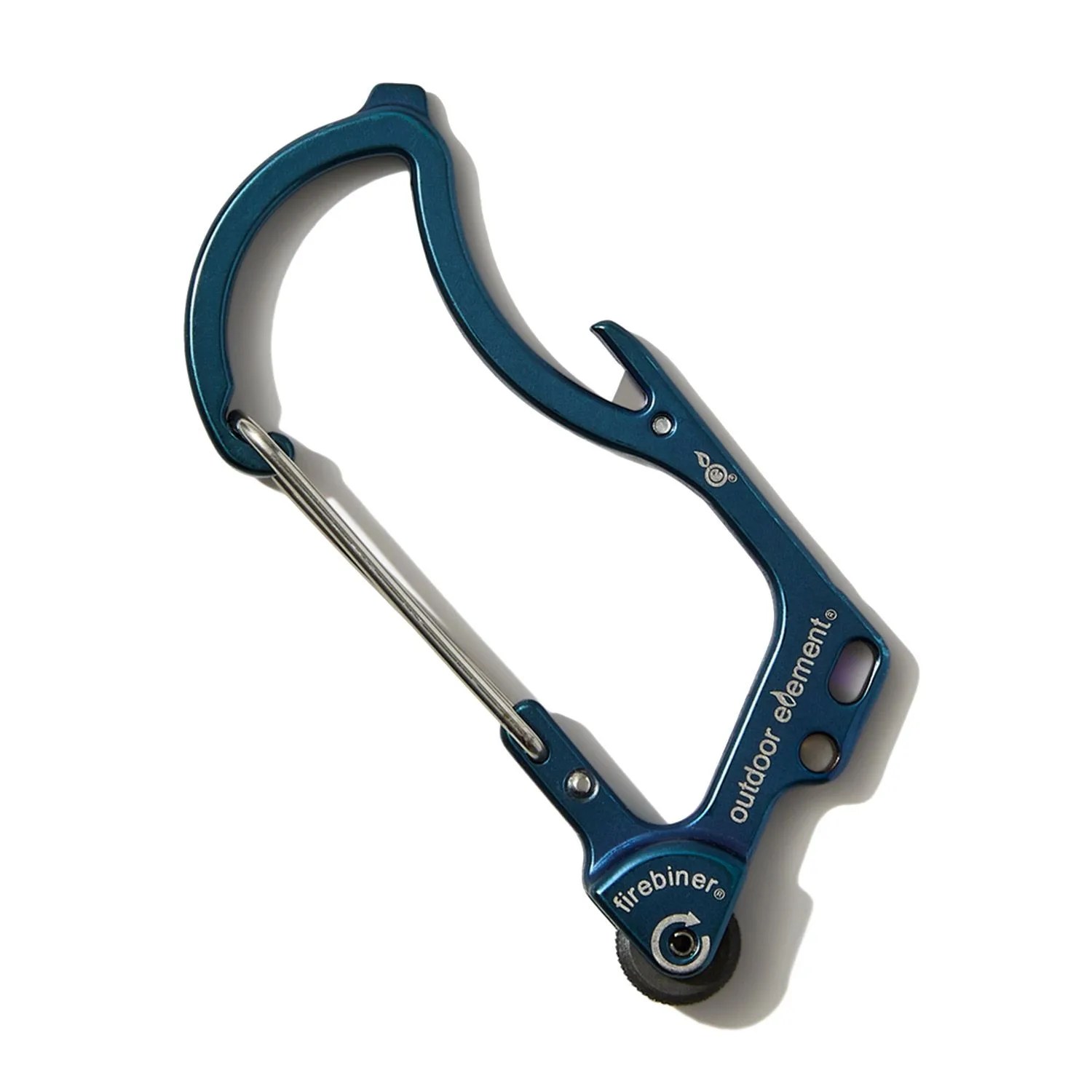 outdoor element firebiner multitool carabiner