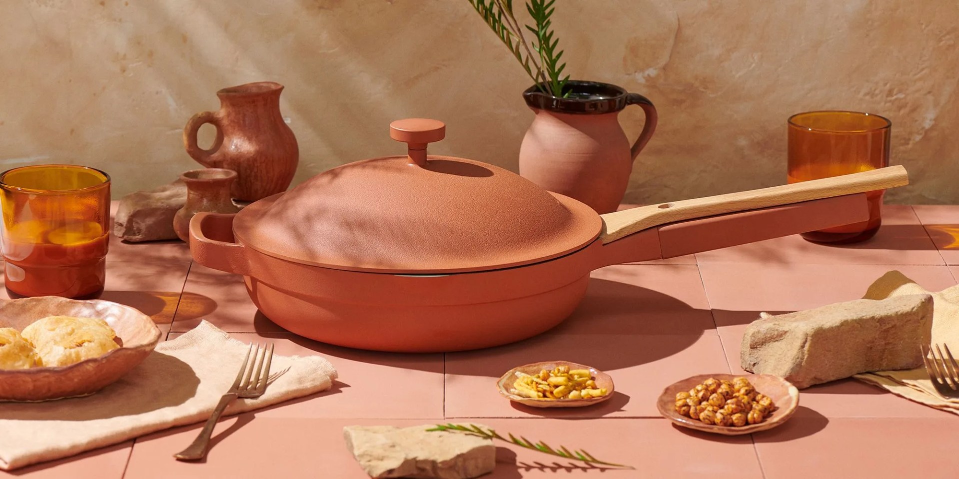 our place always pan terracotta
