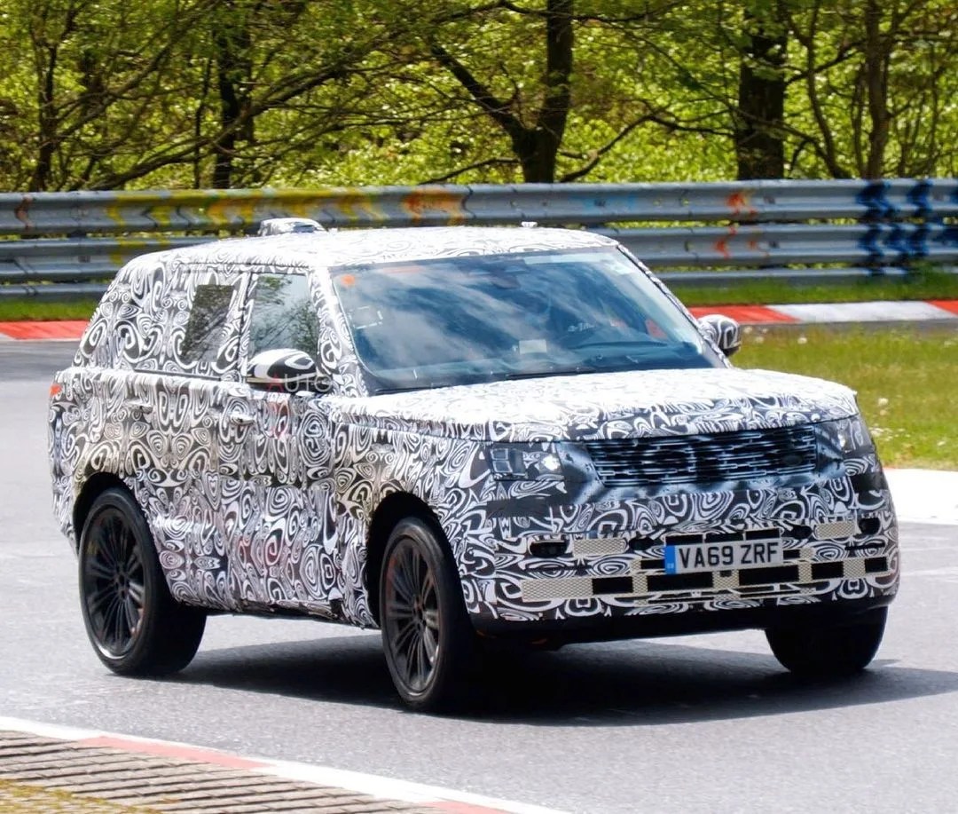 range rover testing shot