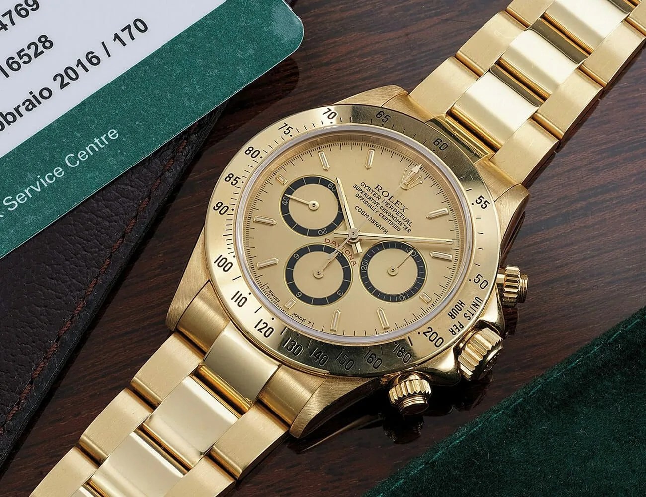 1988 gold rolex daytona