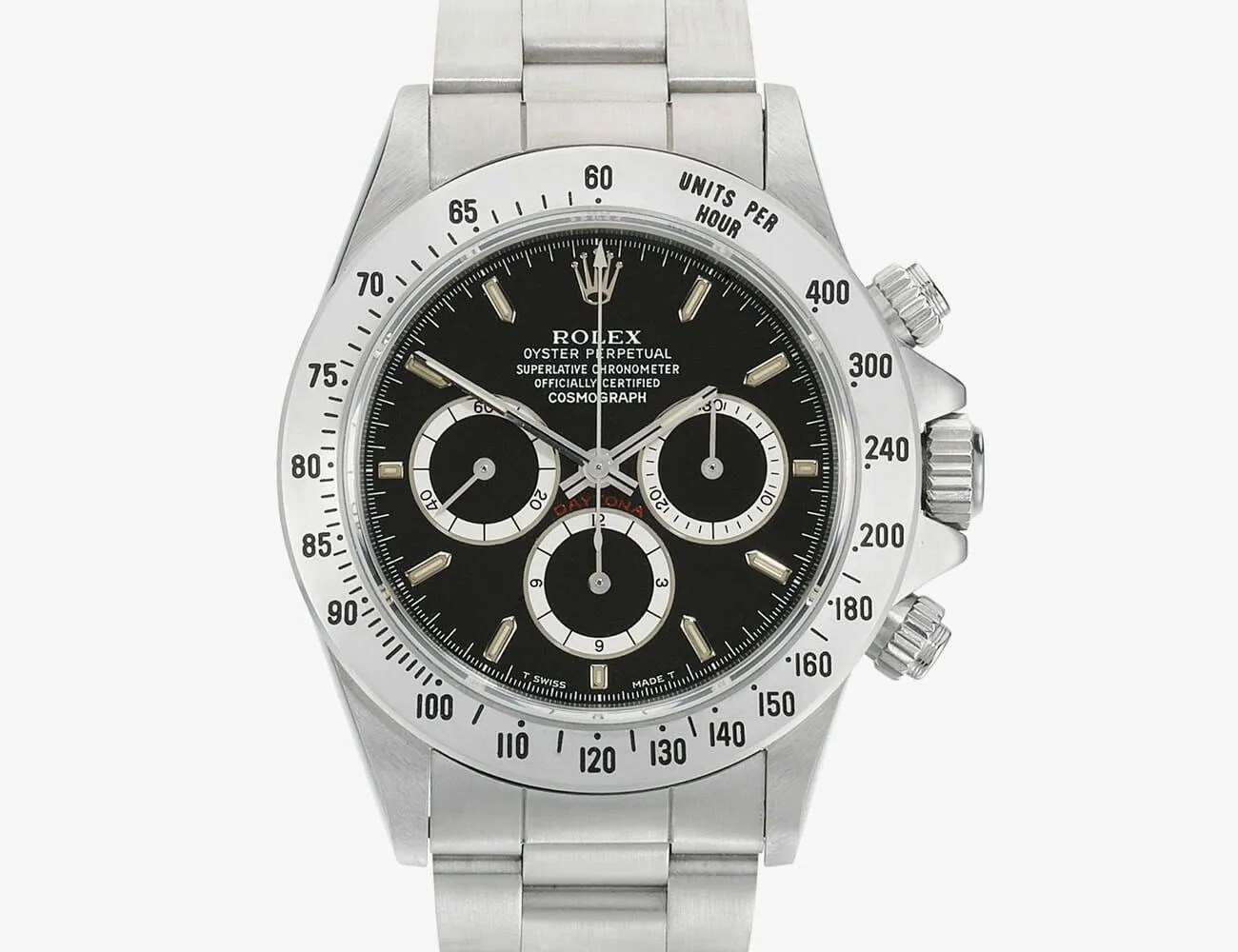 an inverted 6 dial on a ref 16520 rolex daytona