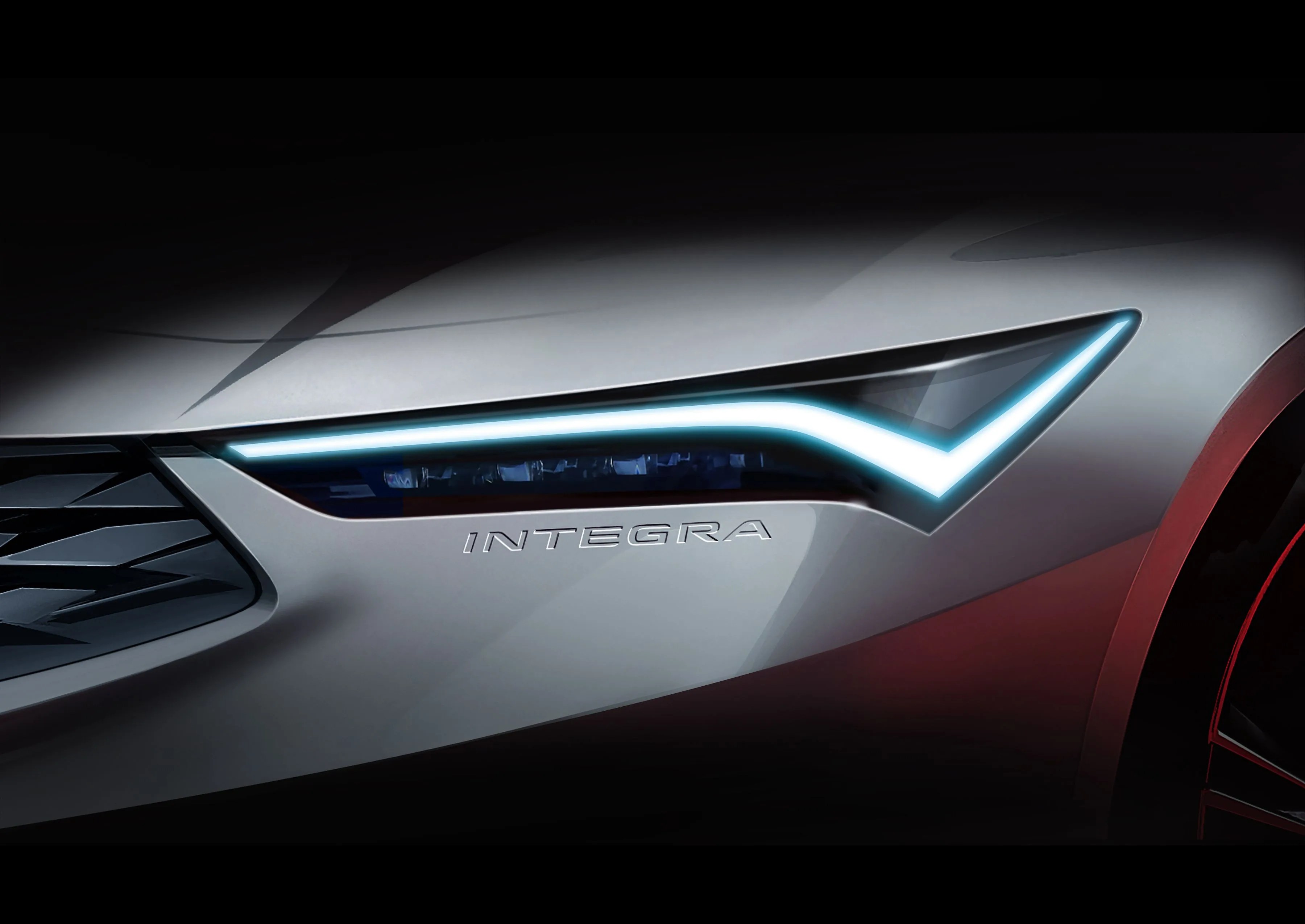 acura integra teaser sketch