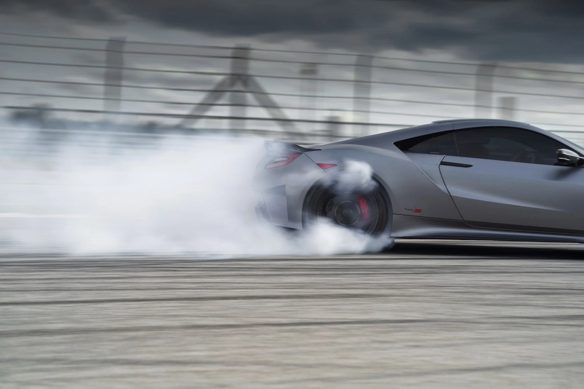 2022 acura nsx type s speeding