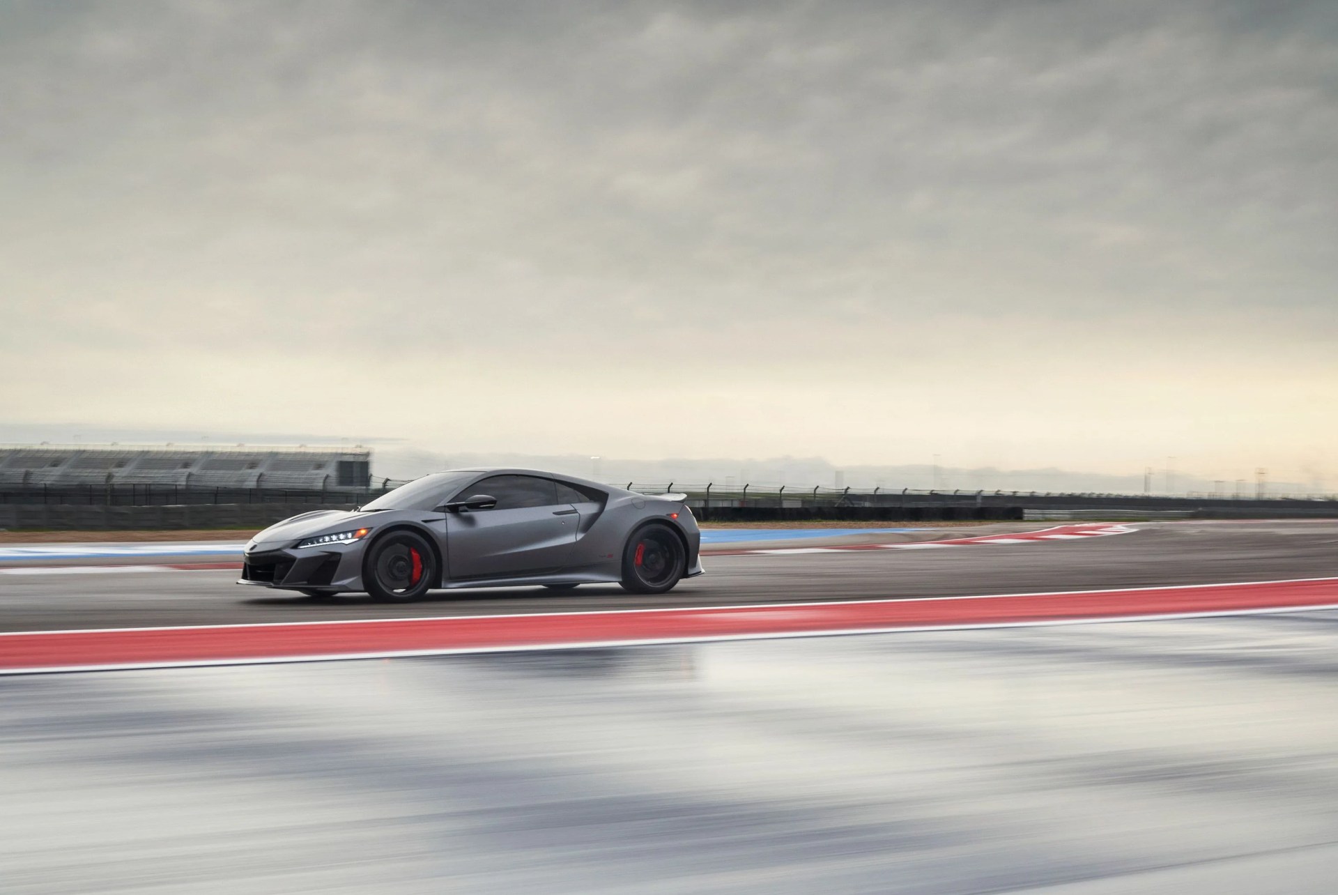 2022 acura nsx type s racing on track