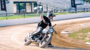 johnny lewis riding a motorcycle