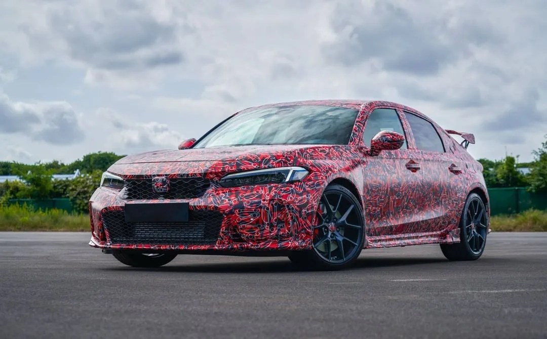 honda civic type r in camouflage