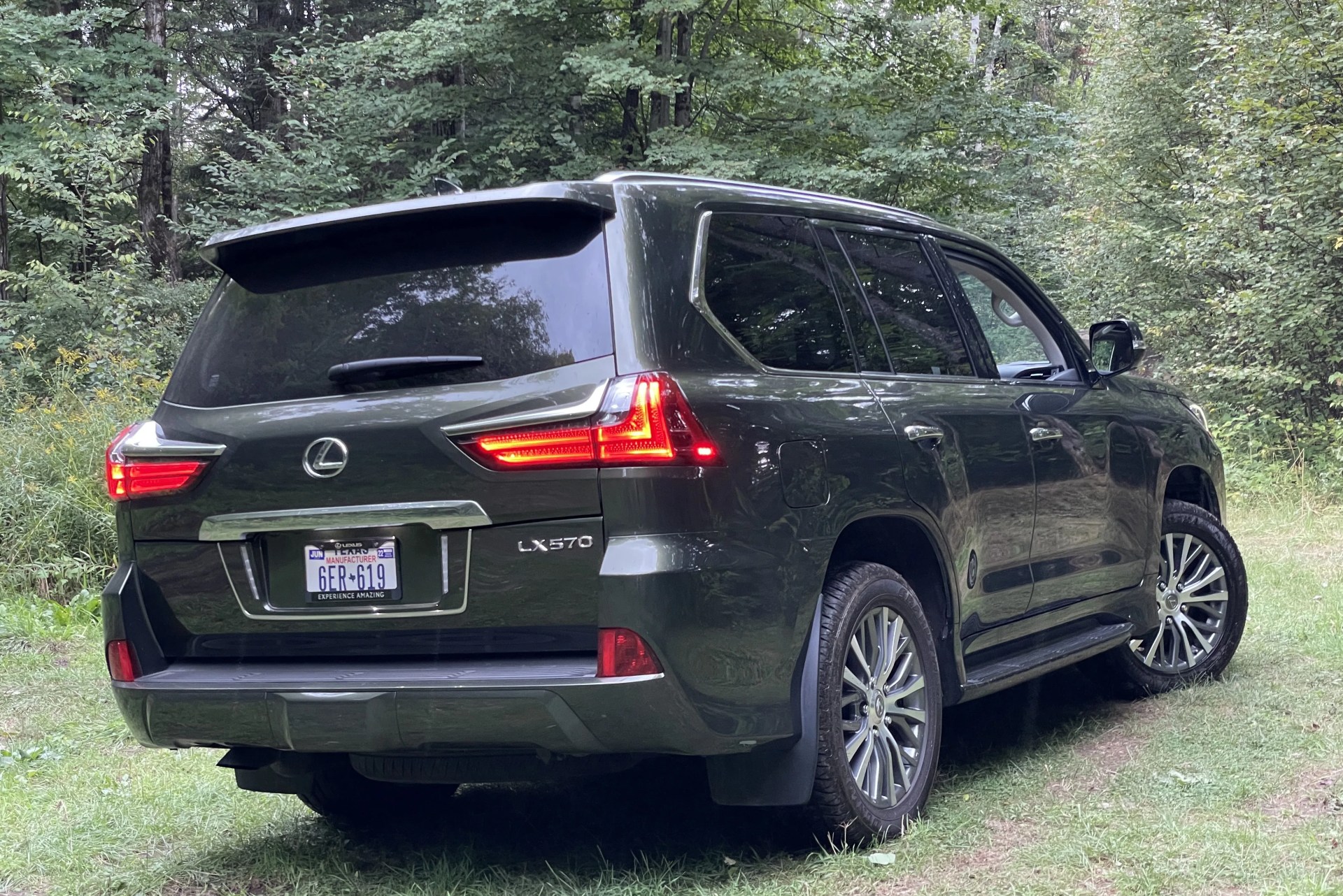 lexus lx 570 nori green pearl