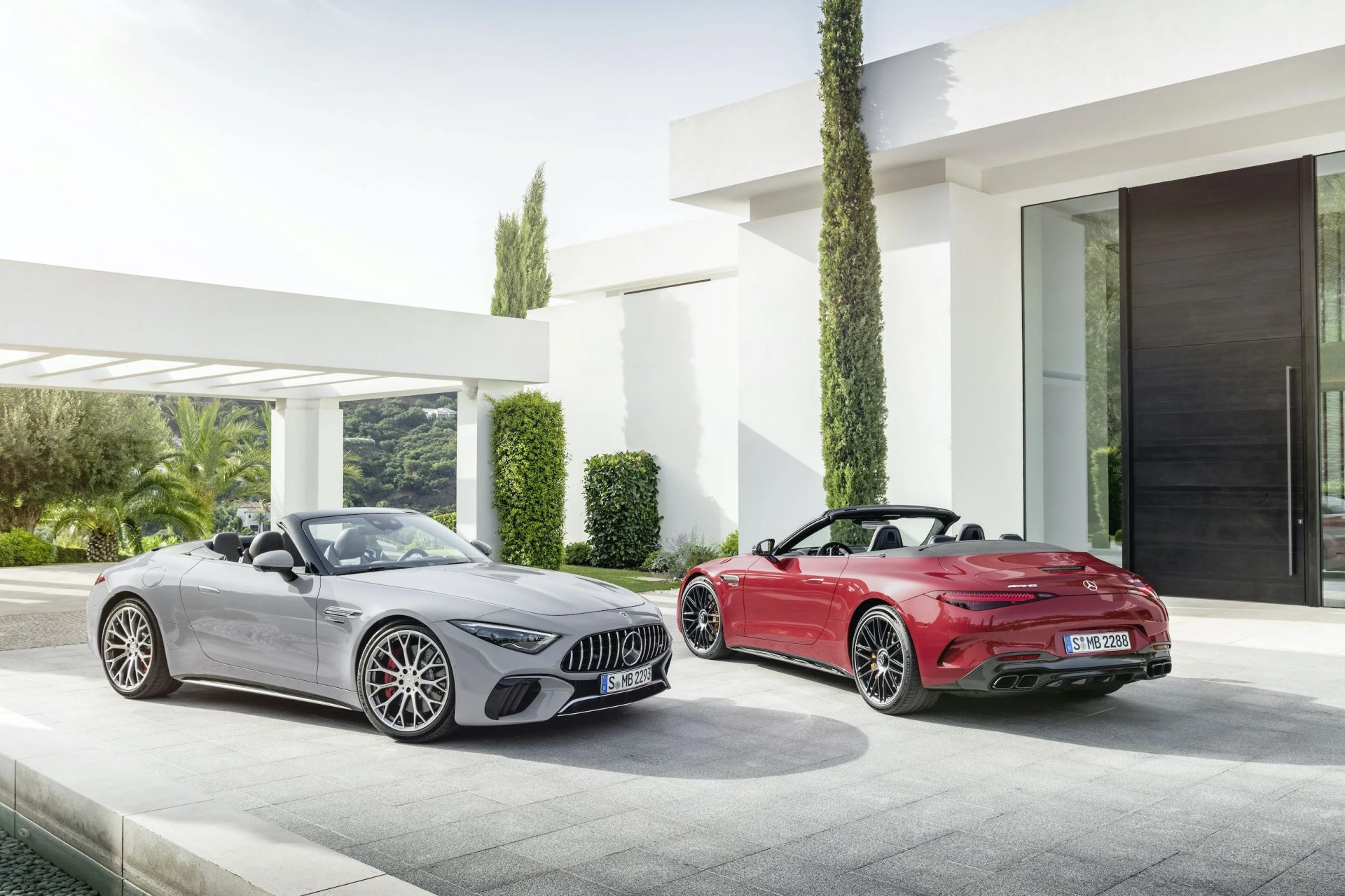 mercedes amg benz sl class 2022 sl63 sl55