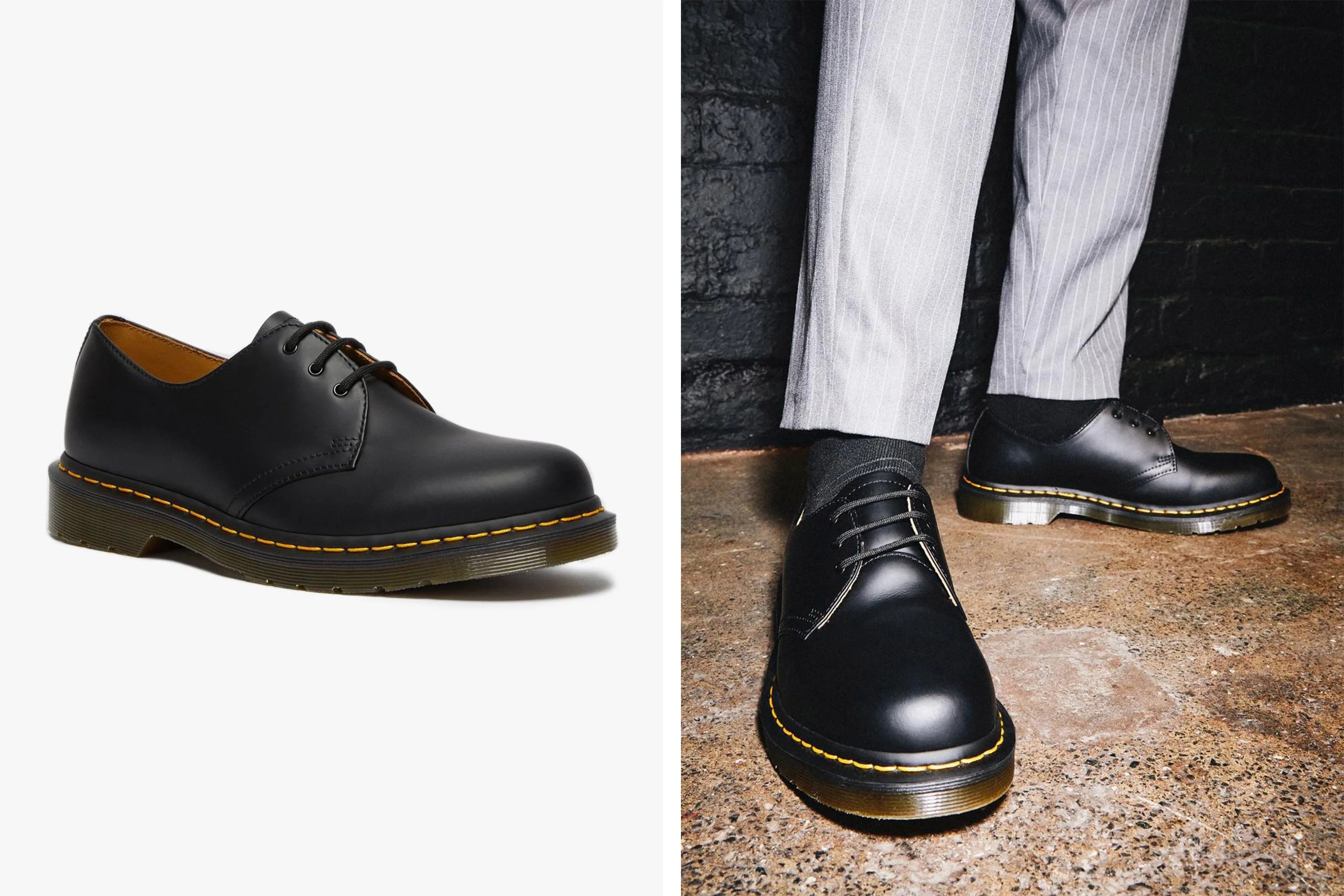 1461 smooth leather oxford shoes