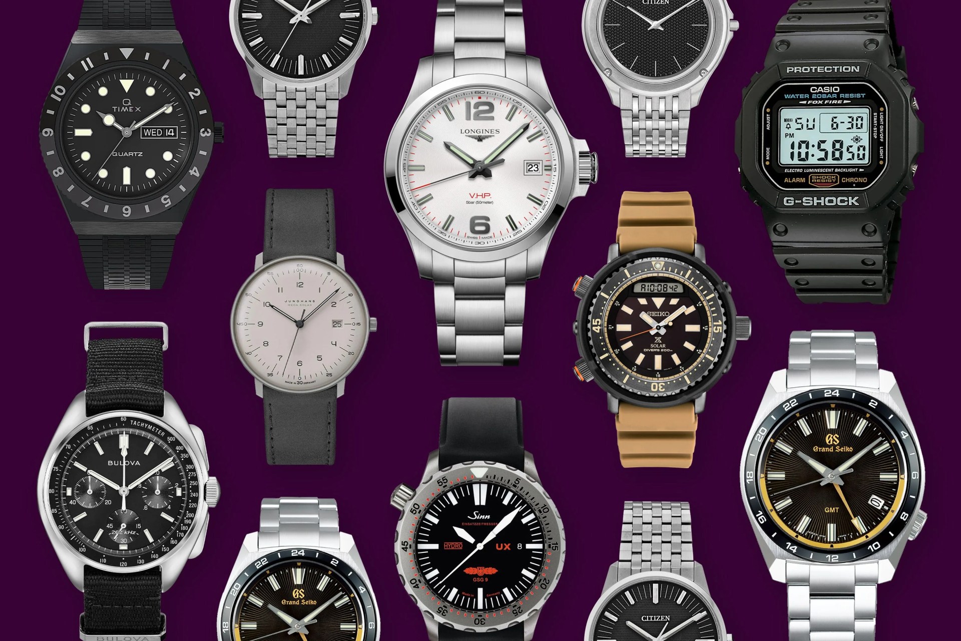 quartz watches guide lead