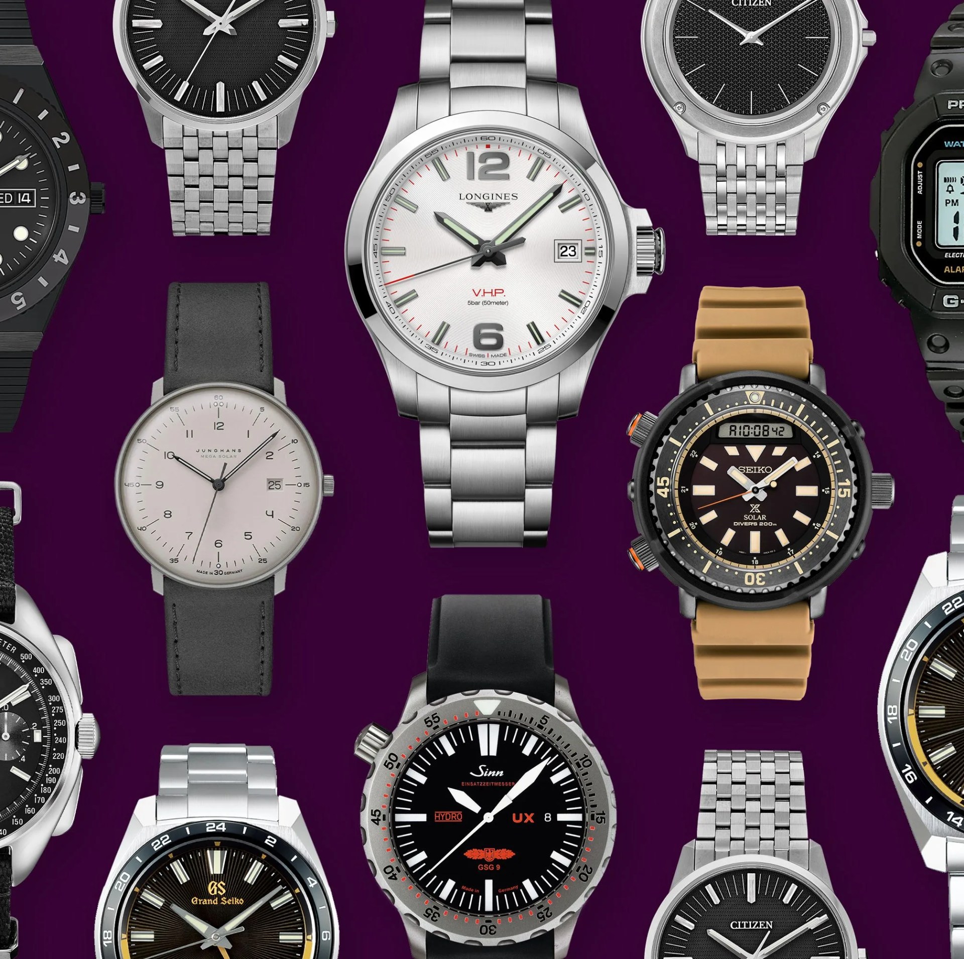 quartz watches guide lead