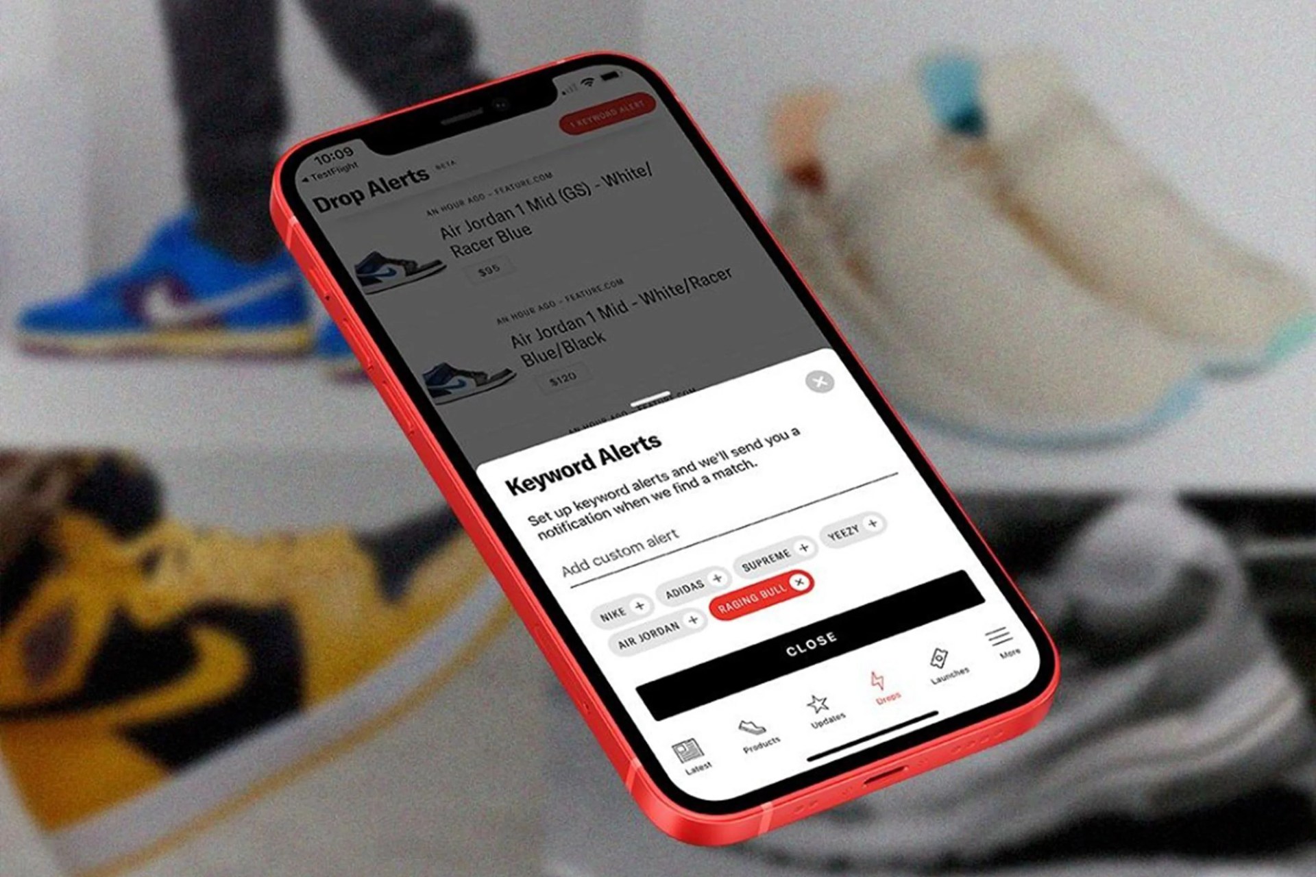 solesavy app sneaker drop