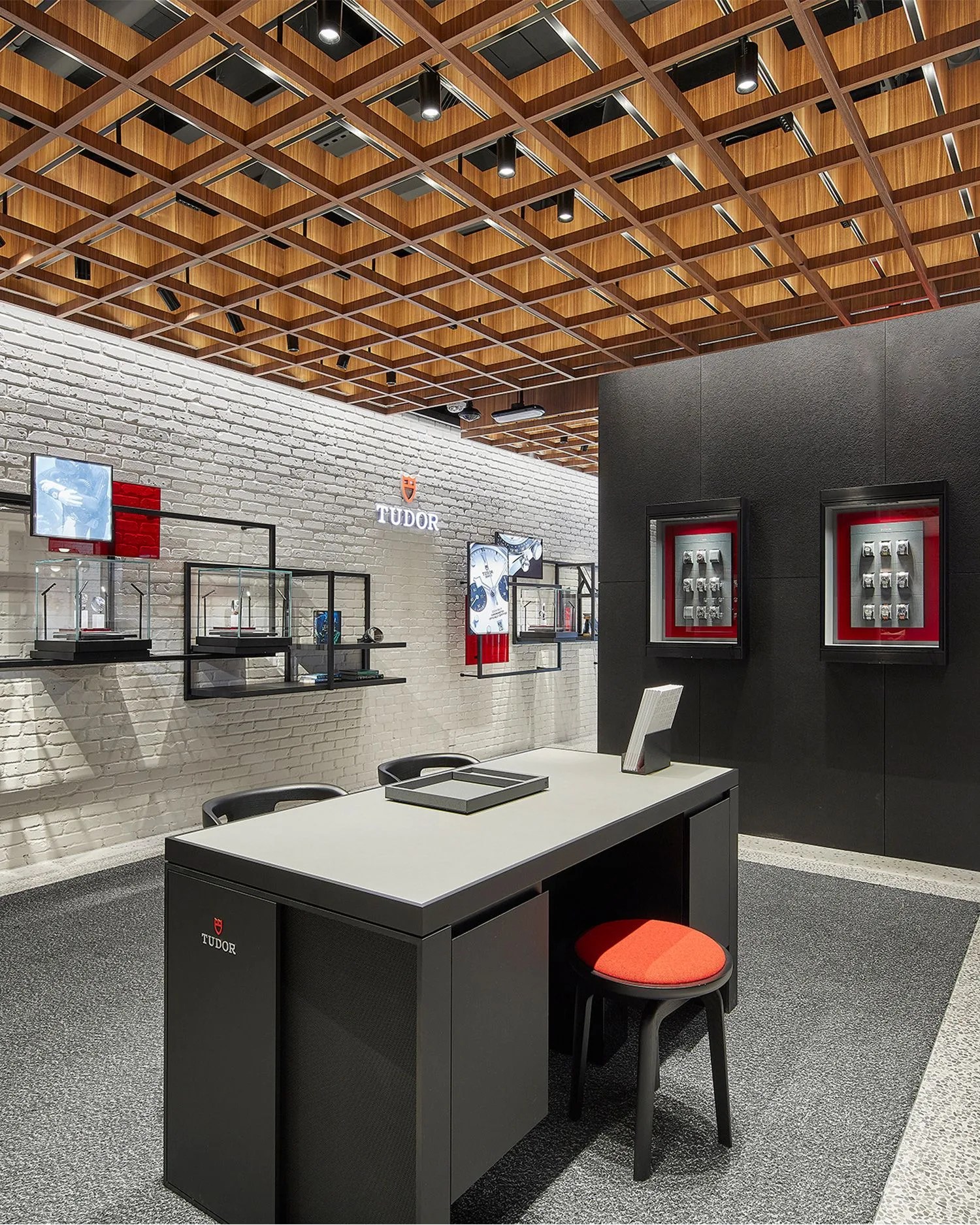 tudor store interior