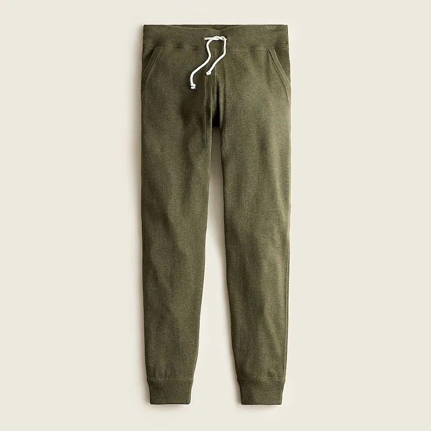 Cotton-cashmere jogger pant