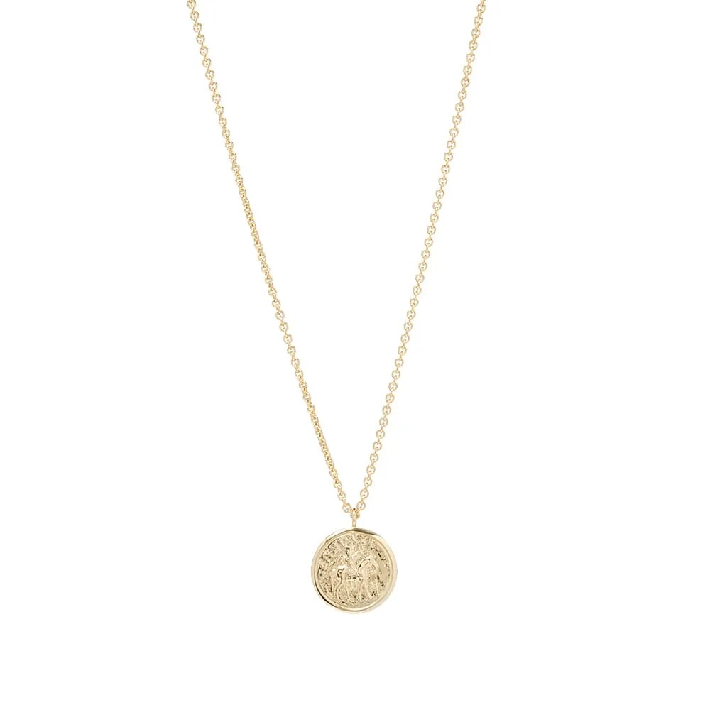 tom wood coin pendantgold