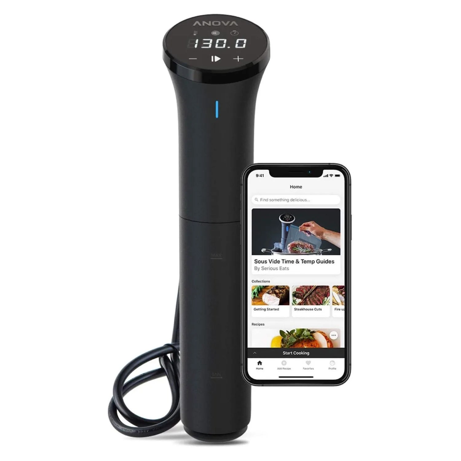 anova culinary sous vide precision cooker nano