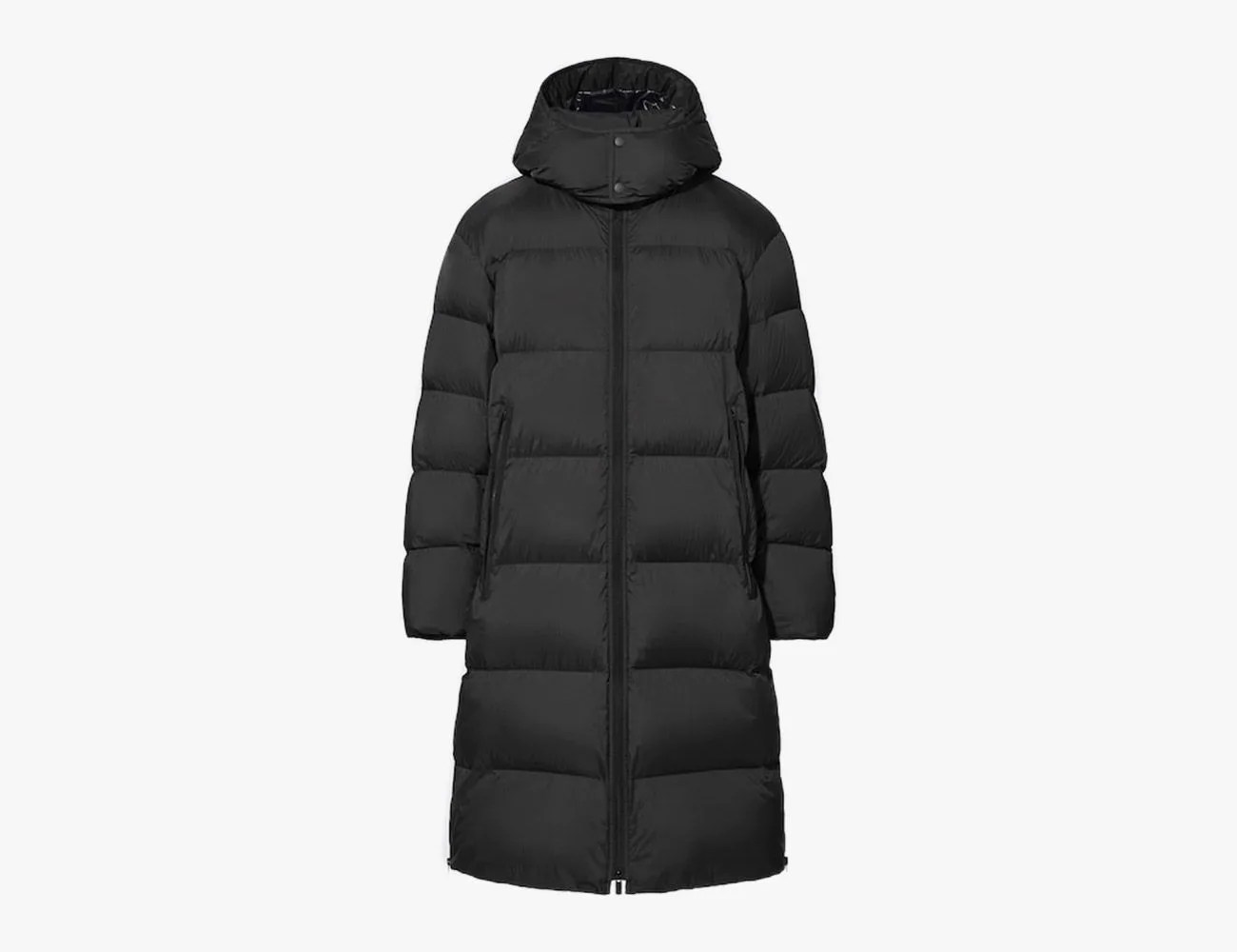 uniqlo down oversized coat