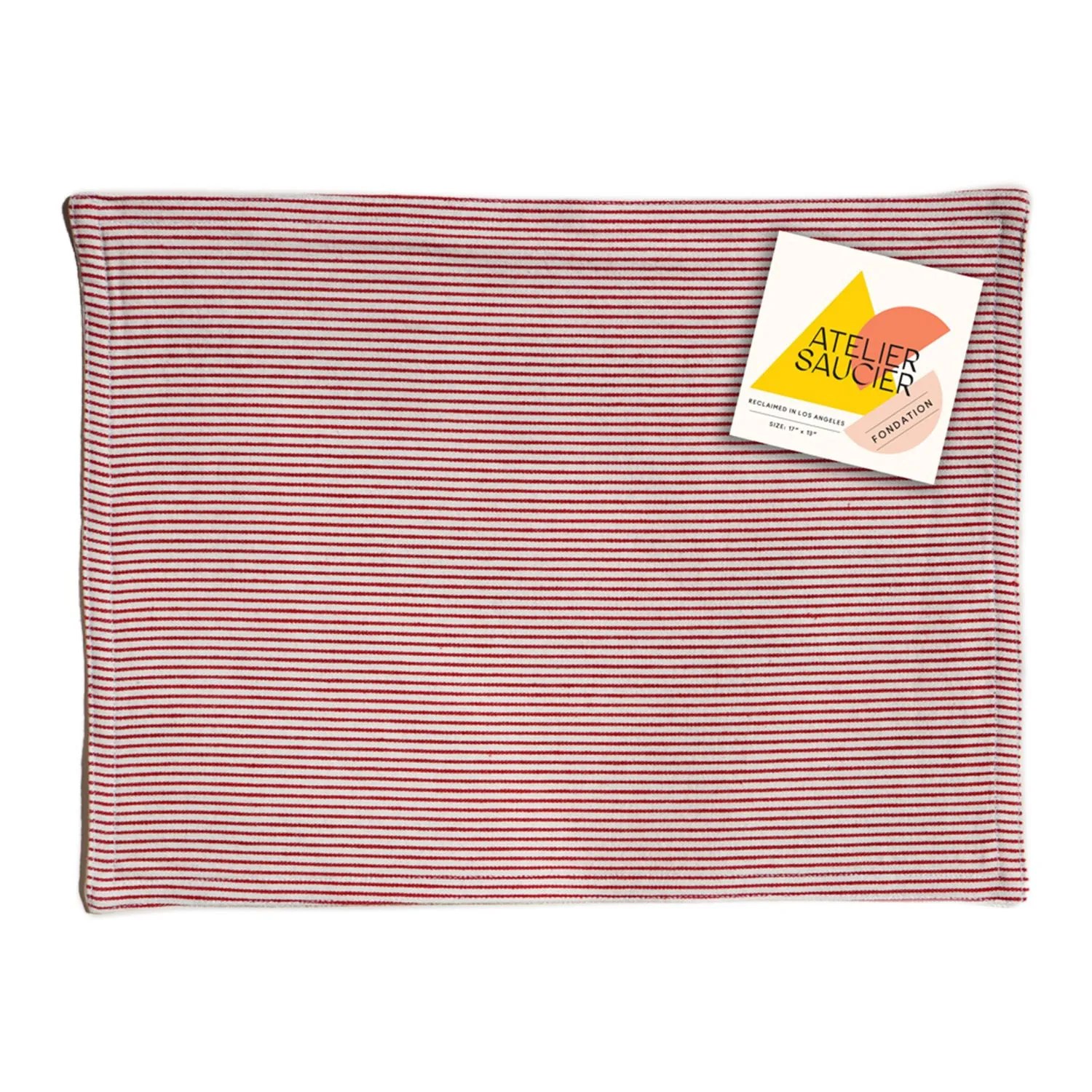 Atelier Saucier Candy Stripe Placemat