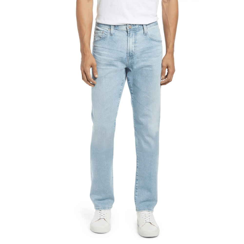 AG Everett Slim Straight Leg Jeans, Size 32 X 33 in 20 Years Flyover at Nordstrom