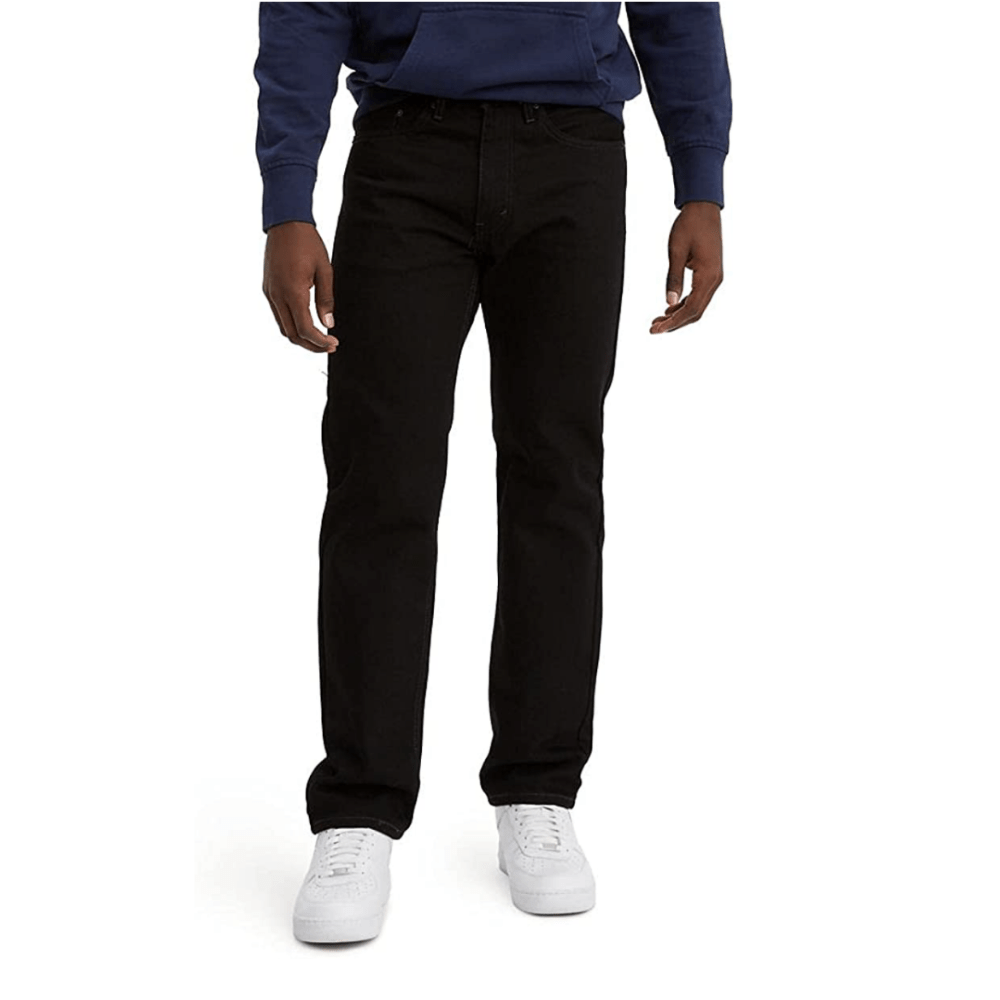 Levi's Men's 501 Original Fit Jeans, Black, 30W x 36L
