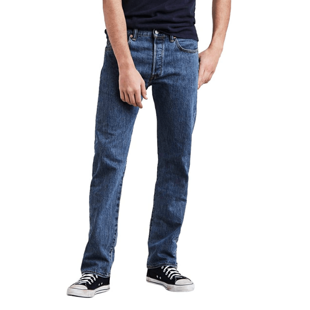 Levi's Men's 501 Original Fit Jeans, Black, 30W x 36L