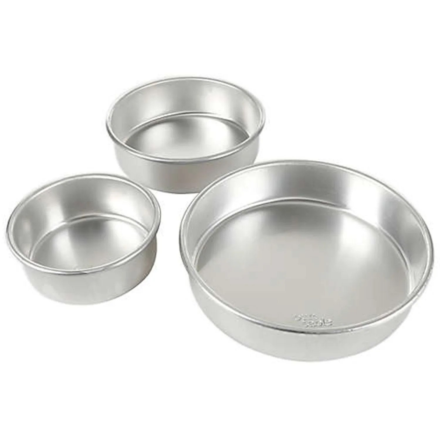 Our Table Aluminum Bakeware 3 Piece Round Cake Pan Set