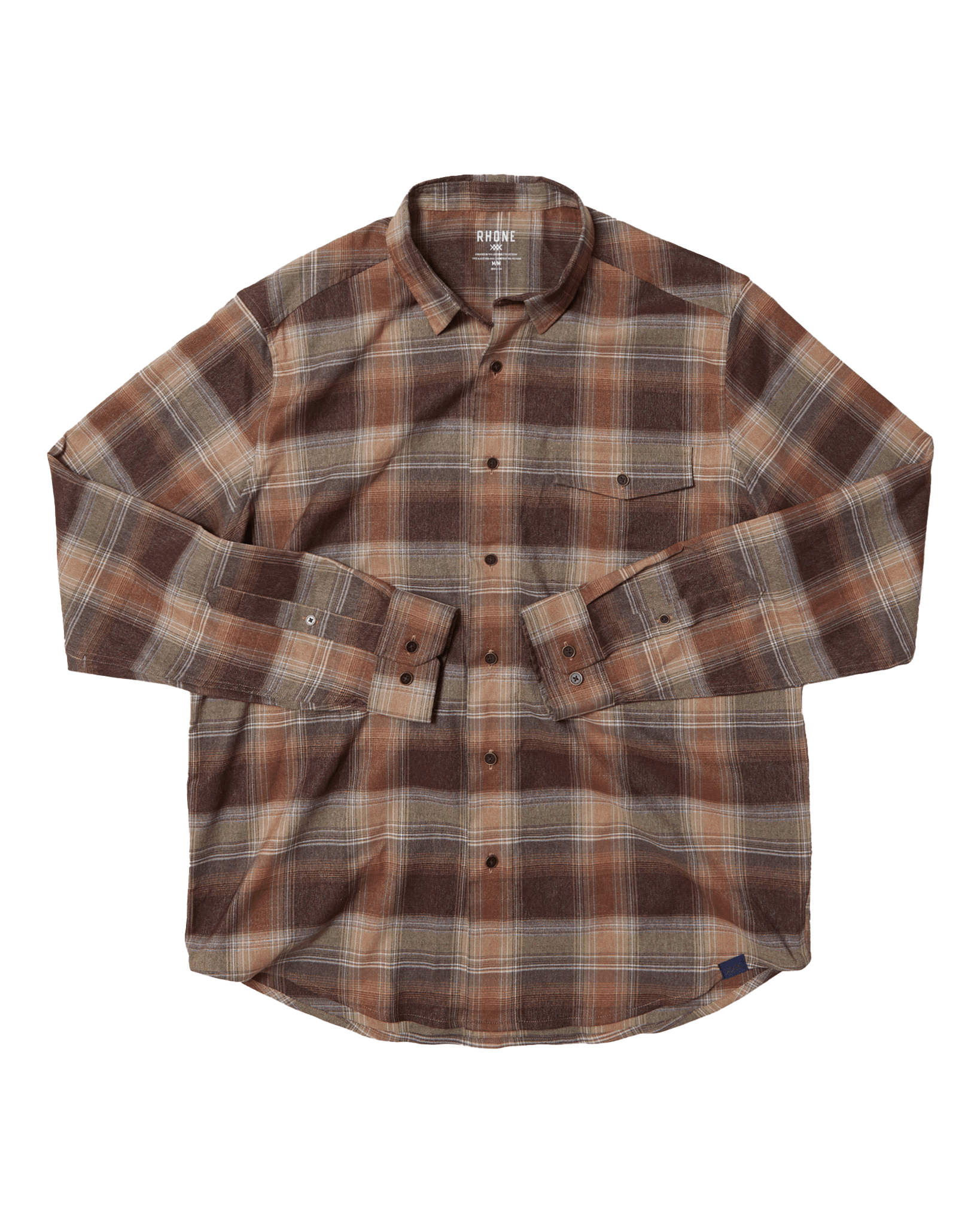 Performance Flannel Button Down