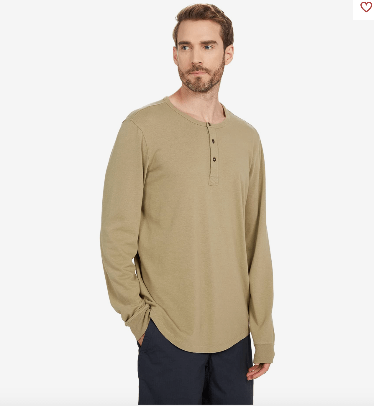 Second Spin Henley [width:One Size]