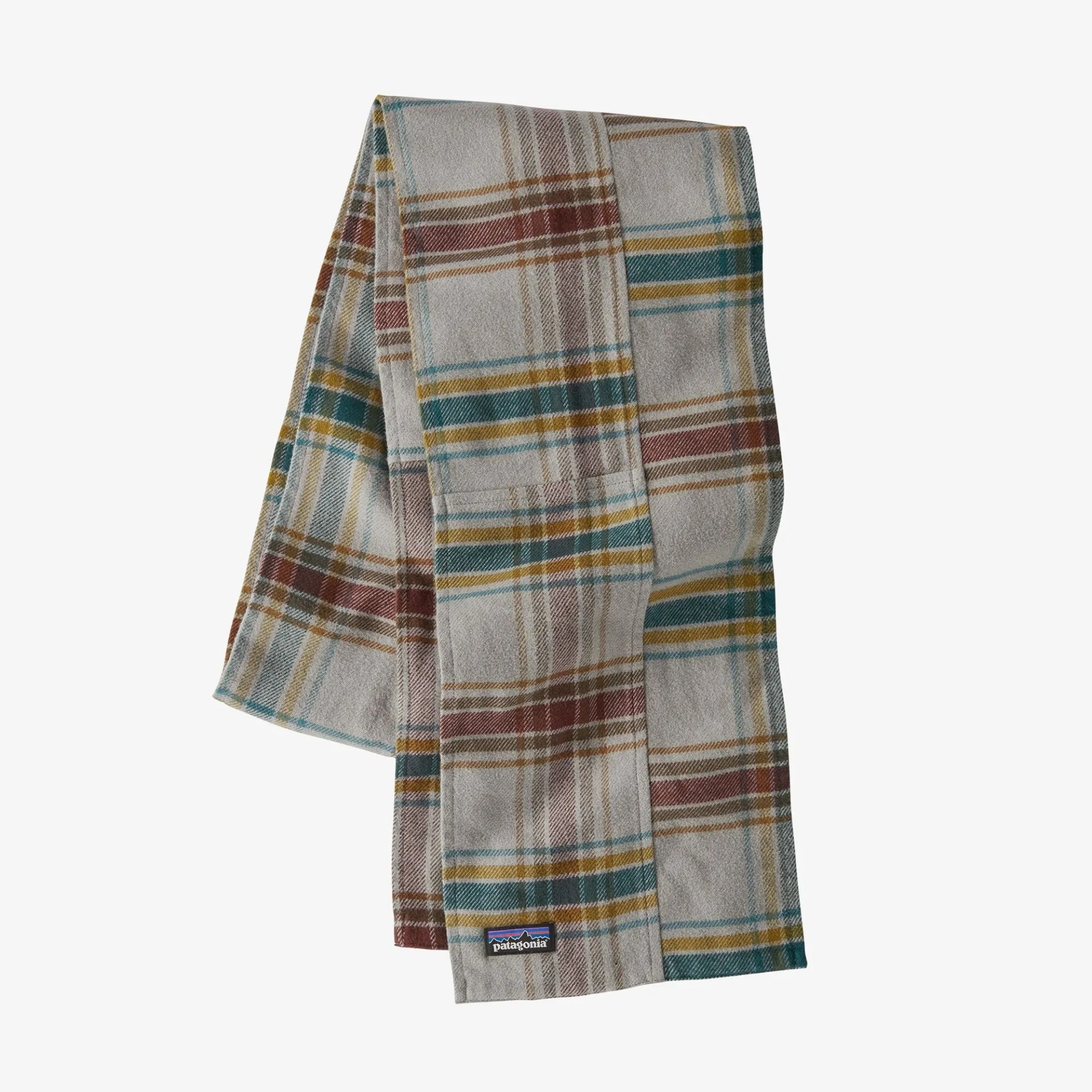 Fjord Flannel Patchwork Scarf