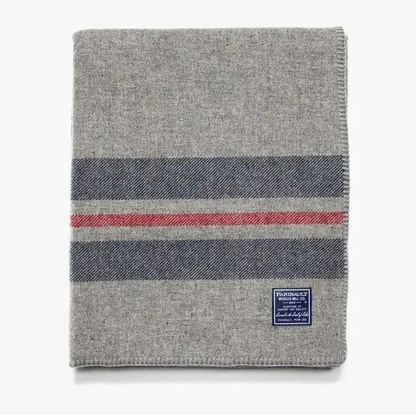 cabin wool throw