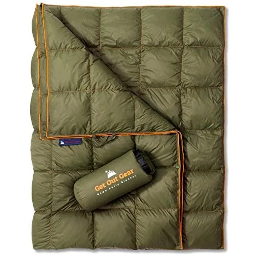 get out gear down camping blanket