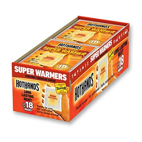 hothands body and hand super warmer, 18 hours of heat freshly packed, 8 count