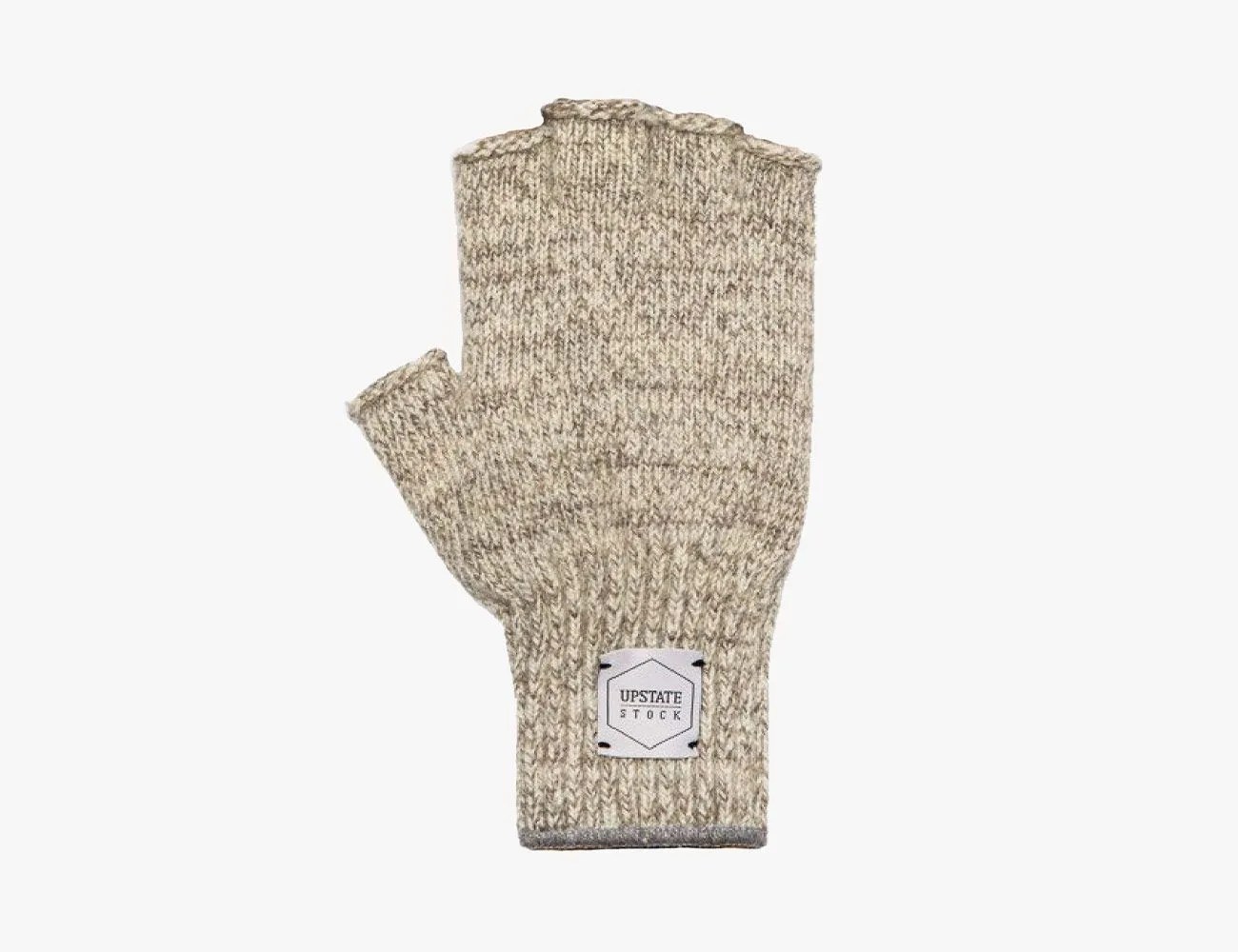 Fingerless Ragg Wool Gloves