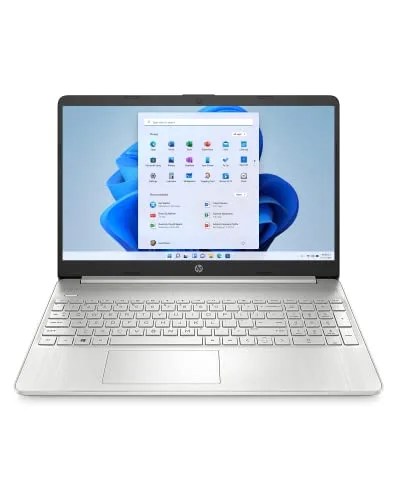 HP 15-inch Laptop, 11th Generation Intel Core i5-1135G7, Intel Iris Xe Graphics, 8 GB RAM, 256 GB SSD, Windows 11 Home (15-dy2024nr, Natural silver)
