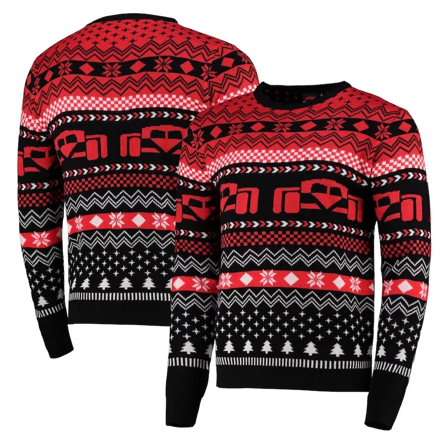 Formula 1 Christmas Fairisle Jumper - Adults