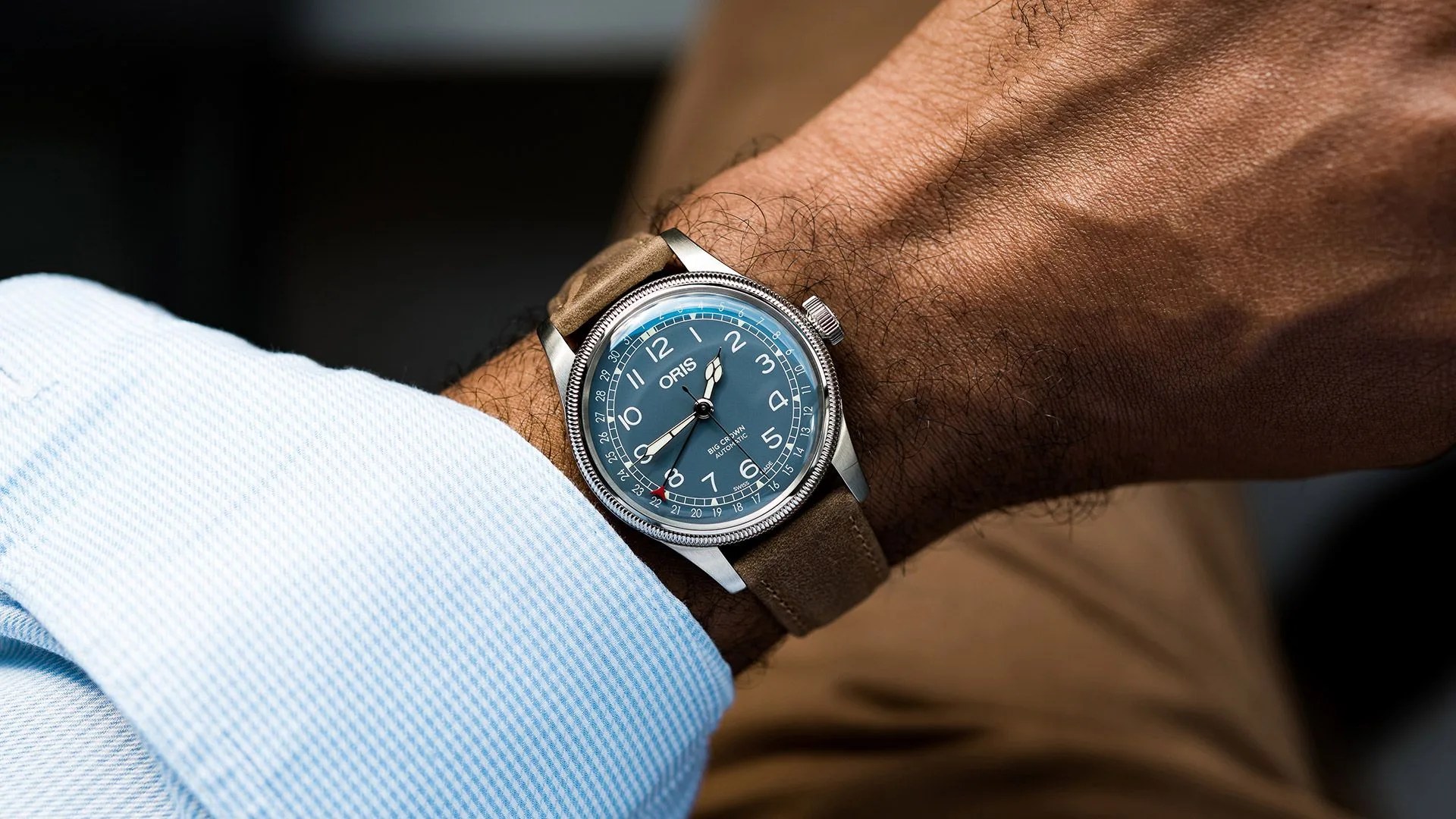 oris big crown pointer date